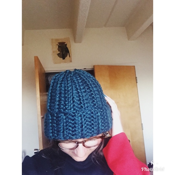 BUY 1 GET 50% OFF  HAND MADE CROCHET WINTER HAT - Picture 5 of 6